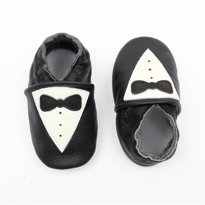 chaussons cuir bébé soldes
