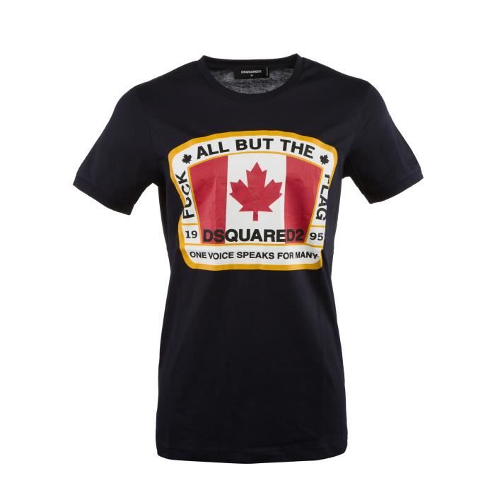 t shirt dsquared feuille