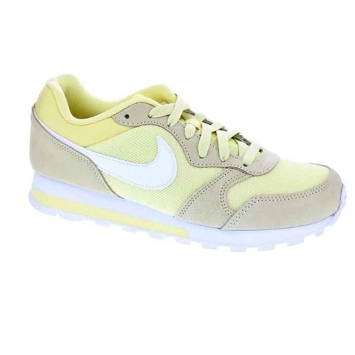 basket nike femme jaune