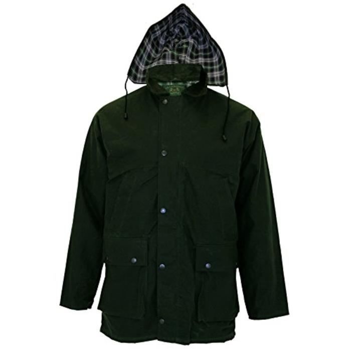 Veste Cirée Homme Walker & Hawkes – Rembourrée, Chasse/campagne, Marron