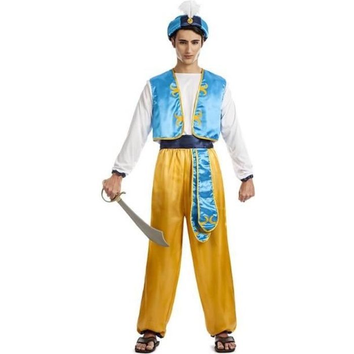 Deguisement Aladin Homme Disfrazzes Touareg Arabe Jaune Polyester Interieur Cdiscount Jeux Jouets