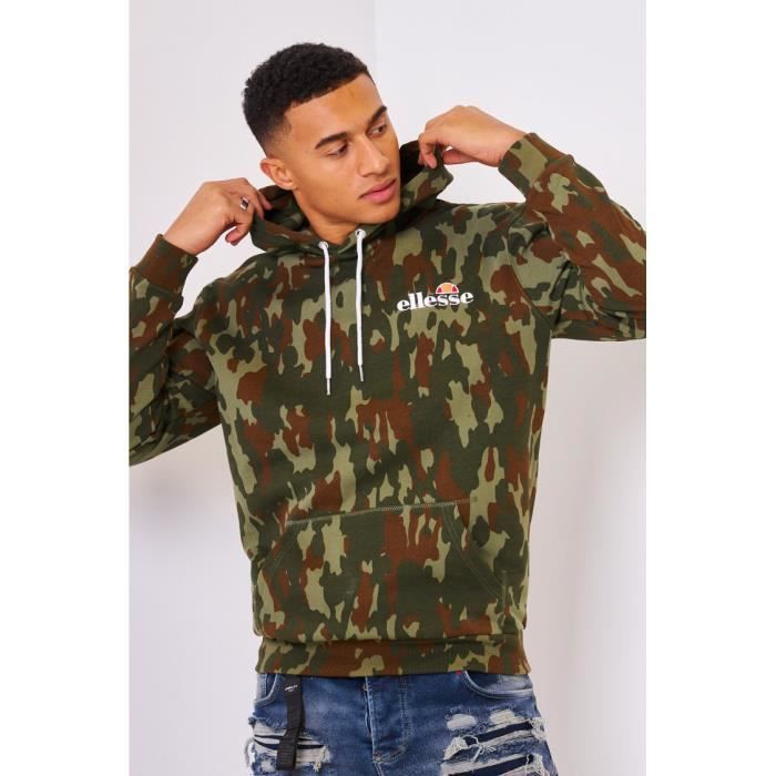 Ellesse hoodie camouflage on sale