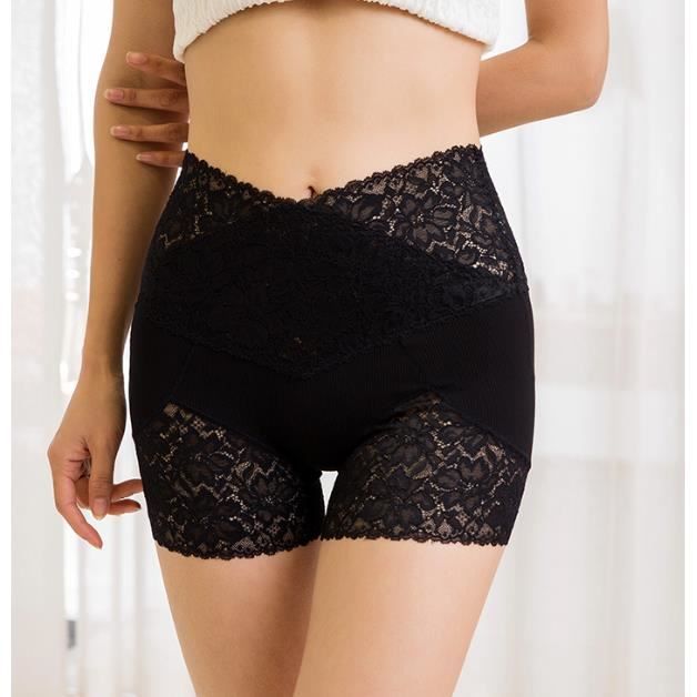 Culotte Gainante Femme Ventre Plat Invisible | Taille Haute, Style Tanga | Matière Stretch Confortable (Nylon/Spandex)