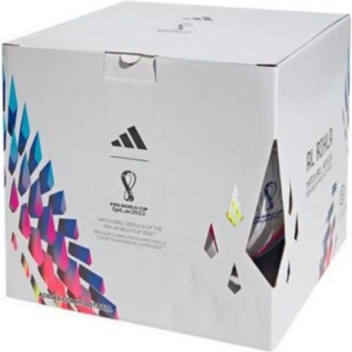 Coffret Cadeau Ballon de Football Adidas Al Rihla Coupe du Monde 2022  Taille 5 - Cdiscount Sport