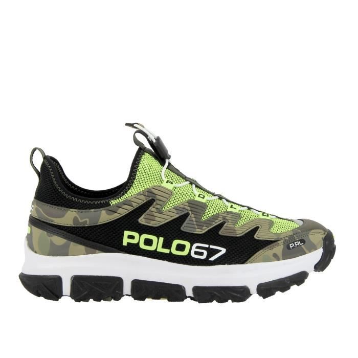 Polo Ralph Lauren Basket homme Adventure 300LT coloris KAKI