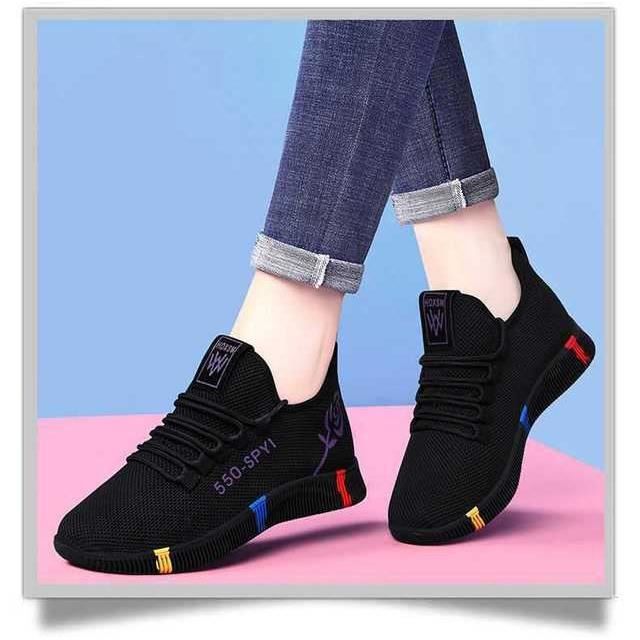Chaussures De Course Et Fitness Pour Femme – Baskets Respirantes, Légères, Avec Semelle Intérieure Amovible Et Soutien De La Voûte Plantaire – Idéales Jogging, Marche, Gym