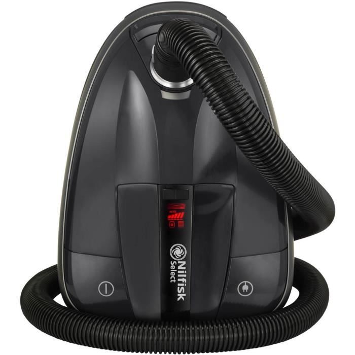 Aspirateur avec sac NILFISK Select BLSU13P08A1 Superio - Classe A - 2 litres - Noir