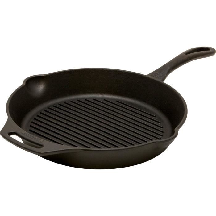 Poêle à Frire En Fonte Petromax Avec Manche - Tailles 15 à 40 Cm Pour Cuisine Et Feu Ouvert