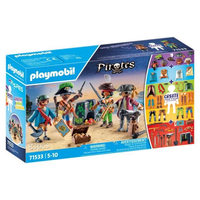 PLAYMOBIL 71533 My Figures Pirates Cdiscount Jeux Jouets