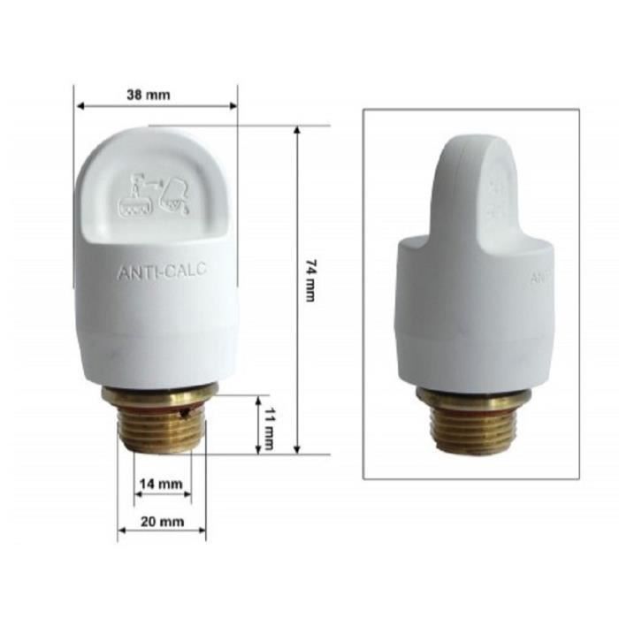 Bouchon de fermeture - Rowenta - Centrale vapeur - Blanc - Modèles spécifiques - Pièce dorigine - Rowenta