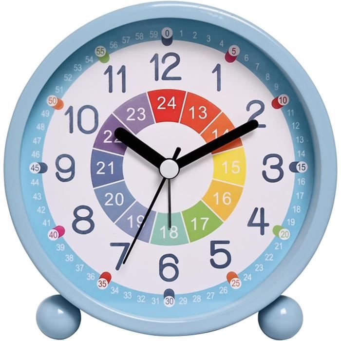Horloge pédagogique pour Enfants, Planche à Suspendre, Calendrier cognitif Quotidien, Jouet éducatif précoce de l'heure, Date,Saison - Jeux - Jouets