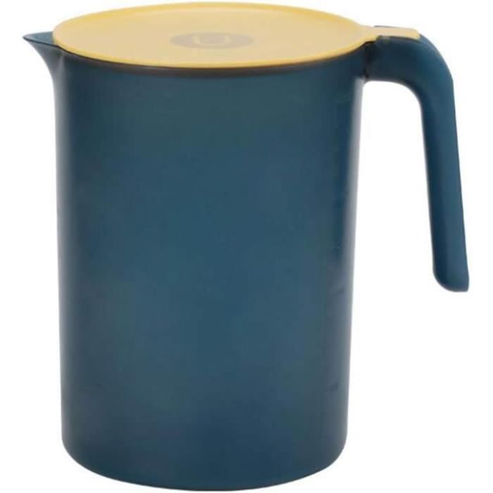 perfk Carafe en Verre Doré en Verre à Eau avec Couvercle en Verre à Lait de, C perfk Carafe en Verre Doré en Verre à Eau avec Couvercle en Verre à Lait de, C