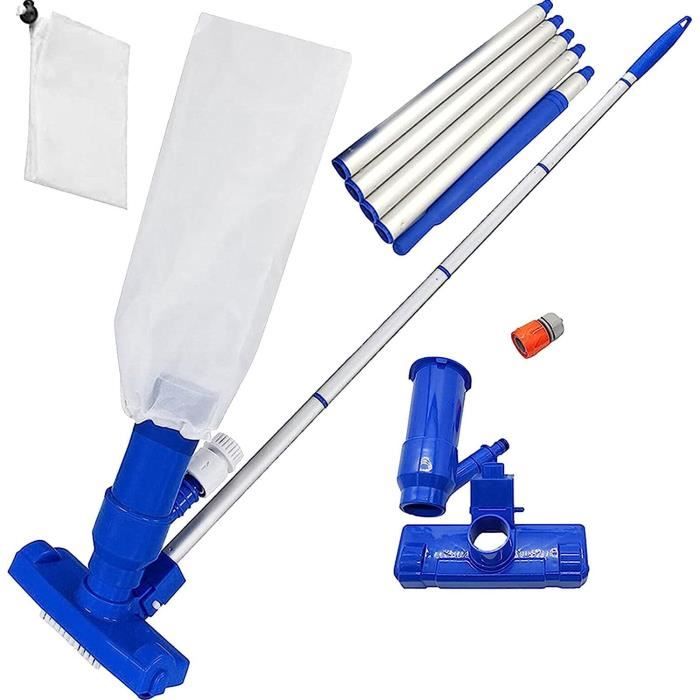 Aspirateur De Piscine à Jet D'Eau - Kit Nettoyage Sol Piscine Sans Électricité Pour Piscines, Spas Et Bains à Remous