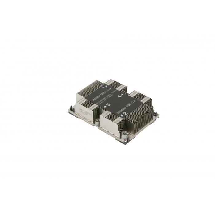 Supermicro Bac de refroidissemnt pour processeur pour : Socket P 1U pour SUPERMICRO X11SPG TF X11SPL F X11SPM TF X11SPW TF - vue 4