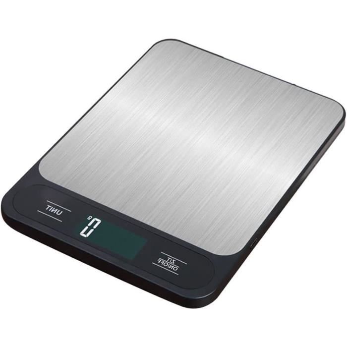 Balance De Cuisine Numérique Multifonction Avec écran LCD, Balance Pour
