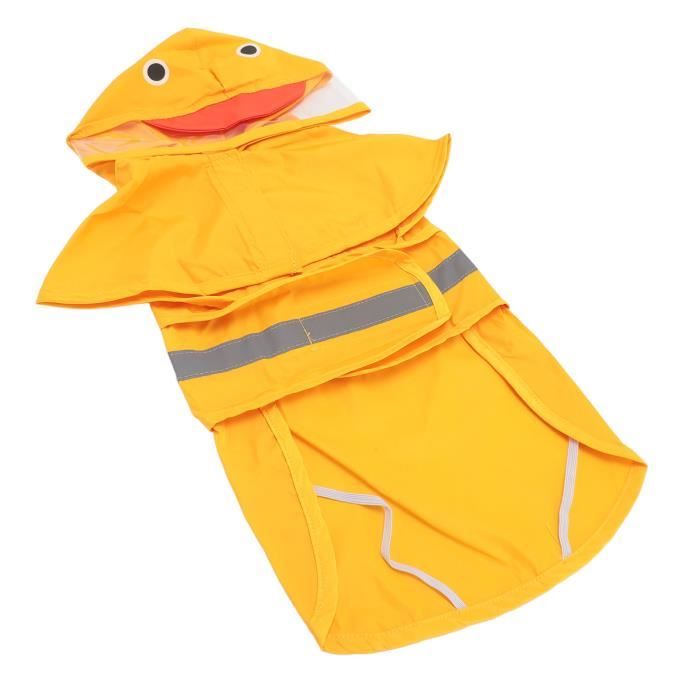Meilleurs prix pour VGEBY imperméable à capuche pour chien Manteau imperméable animalerie manteau XL pour circonférence abdominale de 3,3 à 3,6 pieds