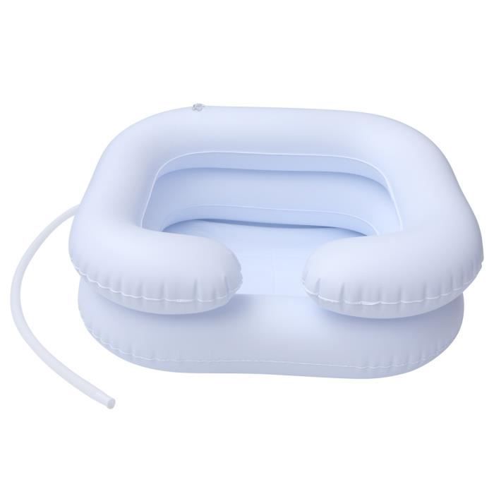 1 Pc Portable Lavage Des Cheveux Bassin Pvc Shampooing Conteneur Gonflable Evier Pour Lit Alite Patient Senior Bonnet De Douche Cdiscount Au Quotidien