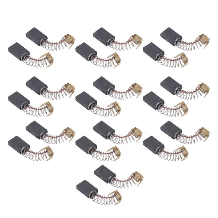 20 Pièces Balais De Charbon Pour Moteur électrique - 15mm X 10mm X 6mm - Marque Uxcell