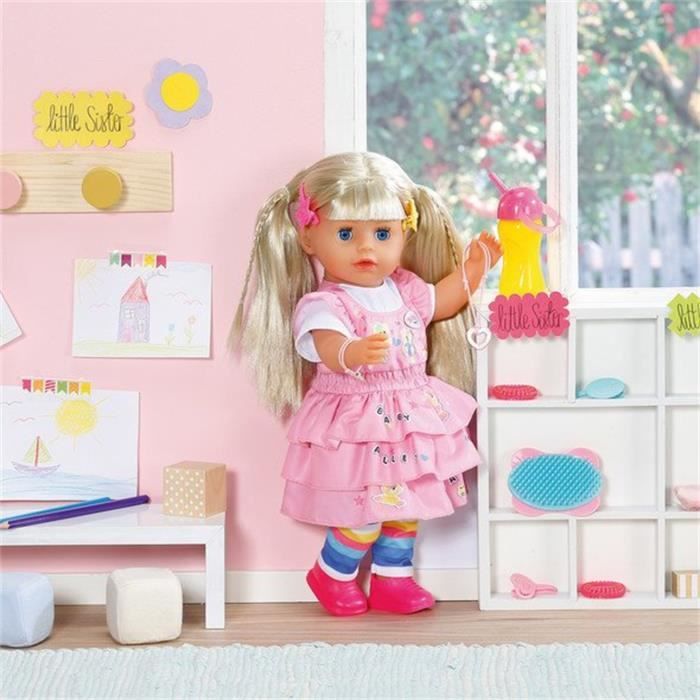 Zapf Creation - 828533 - Baby born Poupée Maternelle Little Sister 36cm