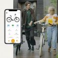 Vélo électrique 28''absorption des chocs Belt Drive Torque Sensor Moteur 250W smartphone app -1