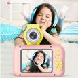 2.4 Pouces Appareil Photo pour Enfants de rotation de 180 degrés petit appareil photo SLR pour enfants de 3 à 10 Ans, HD 1080P-1