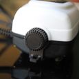 6100 single outlet-EU Plug -compresseur de pompe à Air pour Aquarium, accessoire 6100 réglable, silencieux et silencieux, contrôle d-1