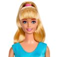 Disney Pixar Toy Story 4, Poupée Barbie Blonde de 29 cm en Tenue de Gym avec  Jambières, Jouet pour Enfant, GFL78-1