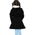 Enfants Filles Longue Parka veste Faux Fur à capuche 5-13 Year-1
