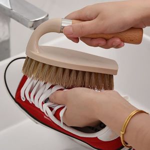 MULOVE Kit de brosse /à chaussures professionnel 100/% poils de crin de cheval doux et brosse en daim pour cuir botte sac