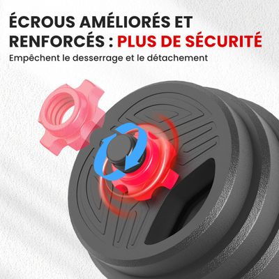 KEKE-Support D'haltères à 6 Niveaux,Rack De Rangement,54*41*106cm - Sport