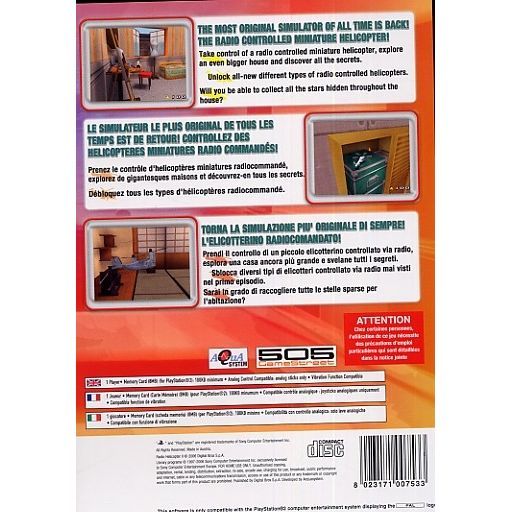 Jeu Radio Helicopter Sur PS2 – Complet Sous Boîtier PAL – Manuel Inclus – Bon état