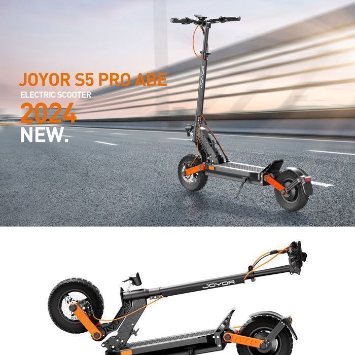 Trottinette électrique JOYOR Y8-S – 500W – Autonomie 55-75 Km – ABE – NEUVE