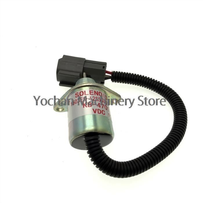 Kkmoon - Electrovanne D'Arrêt 12V Pour Excavatrice Yanmar