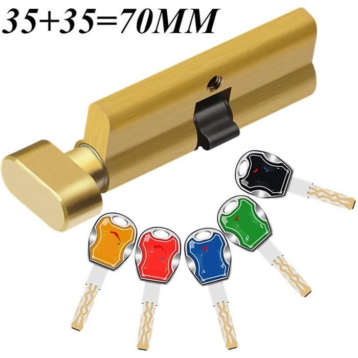 Cylindre Serrure,Cylindre De Serrure Cylindre De Porte D'engrenage De Cylindre 63 68 73 80 93