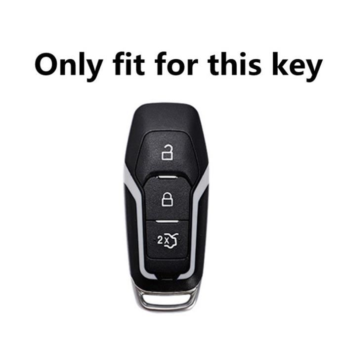 Housse de Protection souple pour clé de voiture, étui de Protection pour clé  de voiture, pour Ford Fus WHITE - Cdiscount Auto