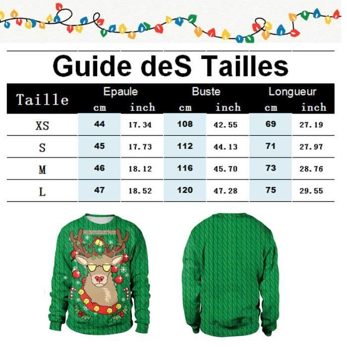 Carrefour pull de noel top