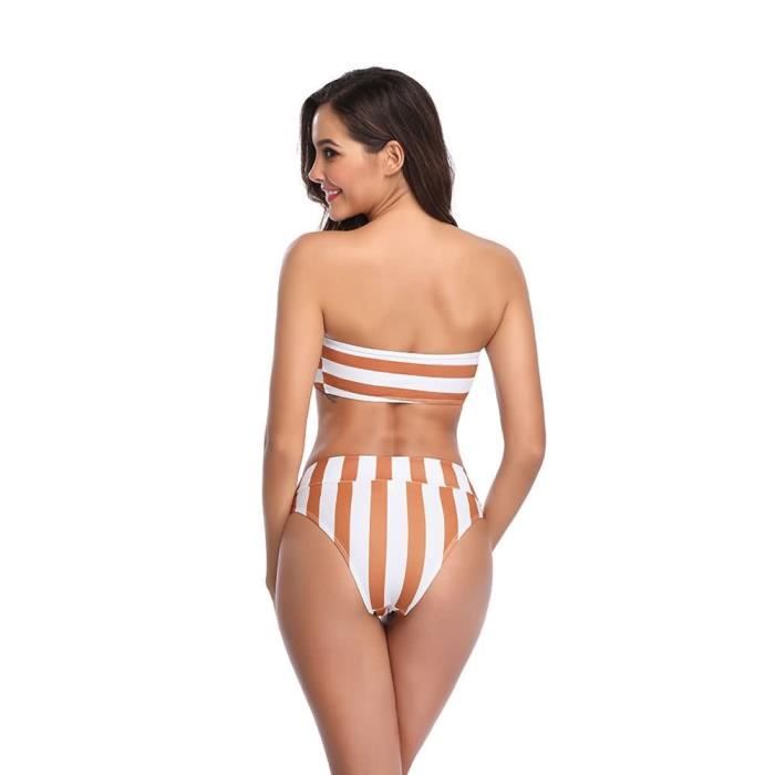 Bikini kaki femme discount