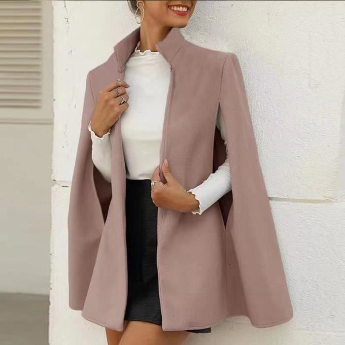 Blazer cape femme best sale