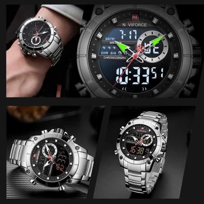 Montre Vintage Homme Rodeo Drive - Quartz Japonais - Aiguilles Lumineuses - Années 70 - Occasion Comme Neuve