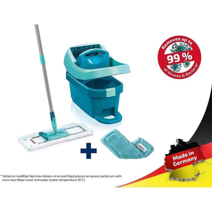 Kit Profi Xl Essore-Housse Avec Roulettes, Lave-Sol, Housses Micro Duo ...