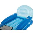 Matelas gonflable plage piscine Collerz lazy cooler loung - Bestway UNI Bleu Moyen-2