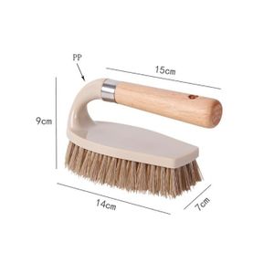 MULOVE Kit de brosse /à chaussures professionnel 100/% poils de crin de cheval doux et brosse en daim pour cuir botte sac