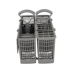 Panier à Couverts De Rechange Pour Lave-vaisselle Bosch, Siemens, Neff – Remplacement Durable, Couleur Gris, Avec Poignée