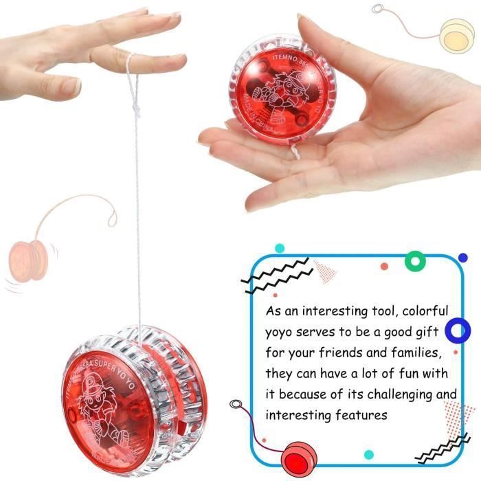 Acheter Yoyo magique professionnel K1 Spin ABS Yoyo 8 roulements à billes KK avec ficelle rotative pour enfants