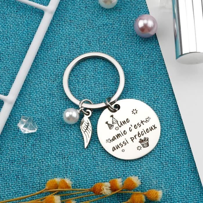 Porte Clef Amie, Cadeau Meilleure Amie Femme, Porte - Clés Amitié, Meilleure Amie Cadeau, Cadeau