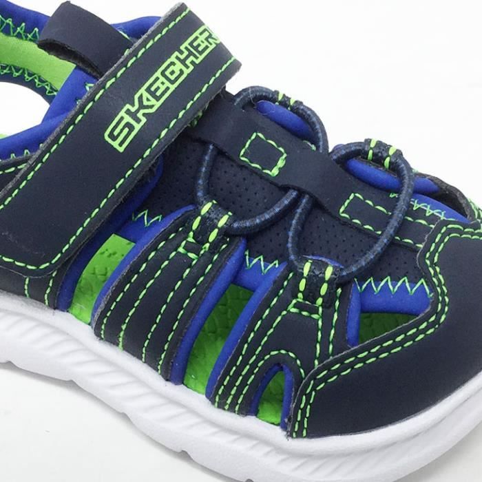 Sandale skechers enfant bleu top