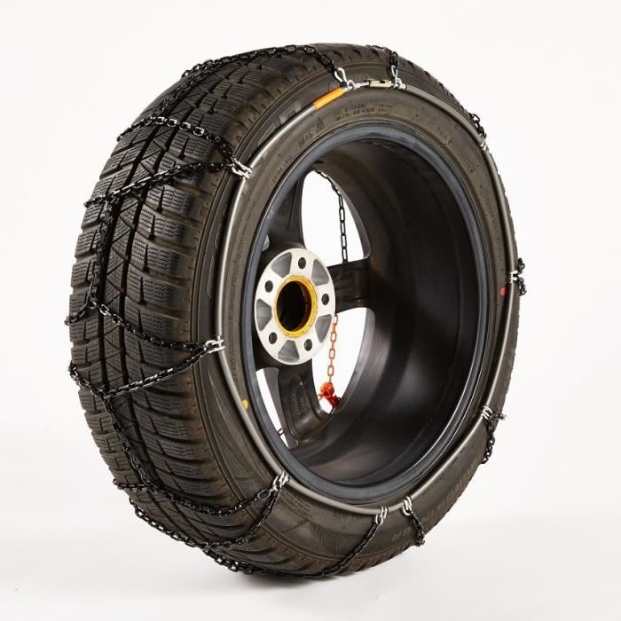 Chaine neige 9mm pneu 215/60R17 montage rapide sécurité garantie