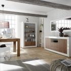 Bibliotheque Couleur Noyer Et Blanc Moderne Mabel 4 L 110 X P 42 X H 191 Cm Marron Achat Vente Bibliotheque Bibliotheque Couleur Noyer Et Cdiscount