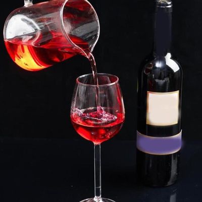 2PC Accueil Le verre original Requin Rouge Vin BottleCrystal Party Flûtes  @hanzidakd1749 - La cave Cdiscount