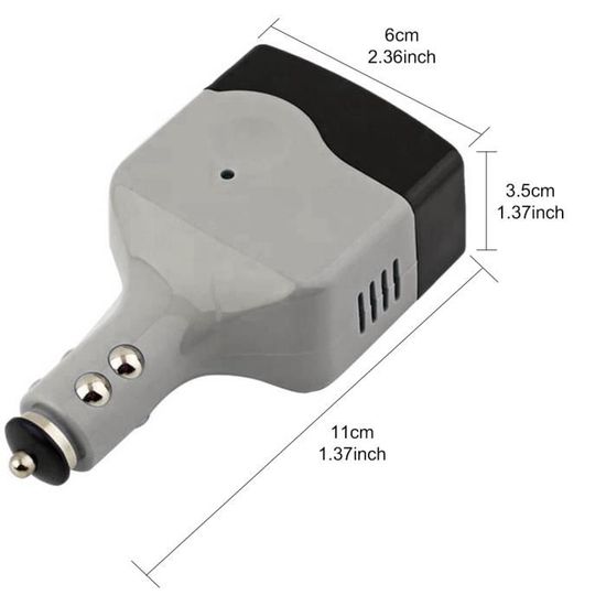 Convertisseur 12V24V à 220V Chargeur USB adaptateur de chargement de